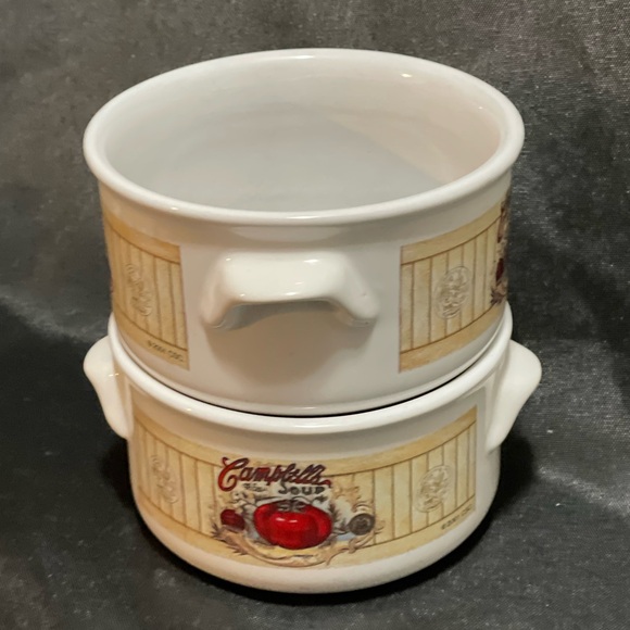 Campbells Soup Bowl/Mug Vintage 2001 Set of 2 - Picture 6 of 9